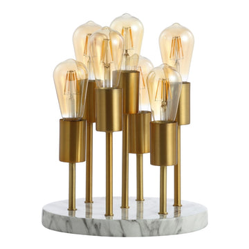 Pleiades 13.5" Modern Metal/Resin LED Accent Lamp - JONATHAN Y